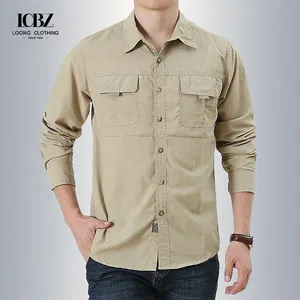 Custom Logo 2021 New Look Excellent Tailoring Warm Soft Classic Check Navy 100% Cotton professional casual shirt