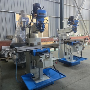 En stock <span class=keywords><strong>VEKTOR</strong></span> X6325B Fraiseuse universelle à tourelle verticale 5HP, broche manuelle R8, moteur multi-tension, usage moyen, garantie 1 an - Product Image 1