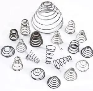 Custom Small Conical 304 Stainless Steel Tower Springs