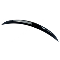 Alerón de Maletero Trasero para BMW Serie 3 E90 2005-2012 Estilo MP de Alta Calidad ABS Negro Brillante Accesorios para Coche