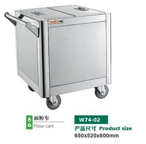 Troli Bumbu Dapur <span class=keywords><strong>Stainless</strong></span> <span class=keywords><strong>Steel</strong></span> Harga Pabrik, Troli Layanan Katering Komersial untuk Bumbu Masakan - Product Image 3