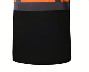 Camiseta de Seguridad Reflectante para Mantenimiento Vial Industrial, Fluorescente, de Secado Rápido y Absorción de Humedad, EN ISO 20471 - Product Image 3
