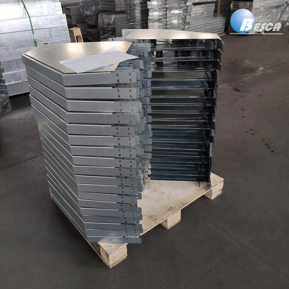 High Strength Galvanized Steel Cable Trunking Tray and Accessories