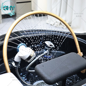 Luxe Thai Cheveux Lavage Tête Spa Shampooing Lit 3d 4d Corps Complet Massage Électrique Canapé Shampooing Chaise avec Éclairage Led - Product Image 5