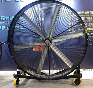 Quạt Công Nghiệp 47in47inch Tốc Độ Cao, Quạt Làm Mát Phòng Tập Thể Dục Quạt Kim Loại Yên Tĩnh Di Động - Product Image 2