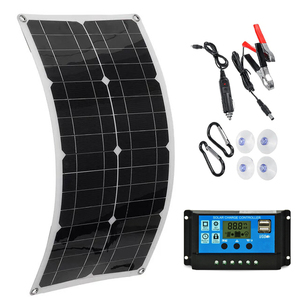 Panneau solaire PERC Flexible Portable 25W/18V <span class=keywords><strong>pour</strong></span> <span class=keywords><strong>Camping</strong></span> en plein air alimentation de voiture charge Station de charge solaire photovoltaïque - Product Image 6