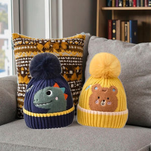 <span class=keywords><strong>Bonnet</strong></span> d'hiver tricoté brodé avec logo personnalisé <span class=keywords><strong>Bonnet</strong></span> chaud <span class=keywords><strong>pour</strong></span> bébés, enfants et tout-petits, taille de <span class=keywords><strong>toute</strong></span> <span class=keywords><strong>la</strong></span> <span class=keywords><strong>famille</strong></span> - Product Image 1