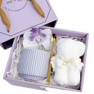 Best Sale <b>Gift</b> Set Custom Logo Ceramic Mug Handheld Fan Towel Bear <b>Gift</b> <b>Box</b> for Corporate Promotional Wedding Favor Wholesale - Product Image 1
