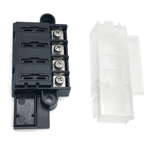 Bloques de fusibles ST Blade ATO/ATC Carga de un solo lado Impermeable Circuito de 4 vías Barco Auto ATC ATO Blade Caja de fusibles Soporte de bloque - Product Image 6