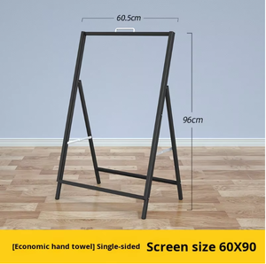 Porte-affiche en fer pour la promotion du recrutement Supports publicitaires intérieurs et extérieurs portables Cadres en fer simples et pratiques - Product Image 2