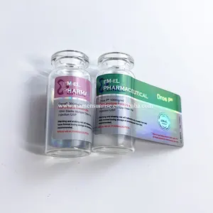 Good price custom injectable labels pharmaceutical 10ml vial labels and boxes for vials