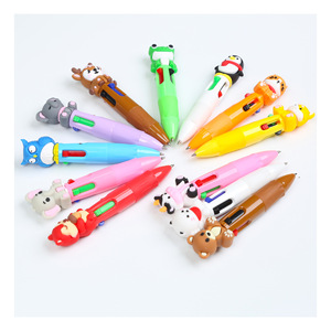 Sconto per Acquisti all'Ingrosso: Penna a Sfera Multicolore con Simpatiche Figure, Adorabile Personaggio Cartoon sul Top, Ideale per Pacchetti Promozionali e Fiere - Product Image 4