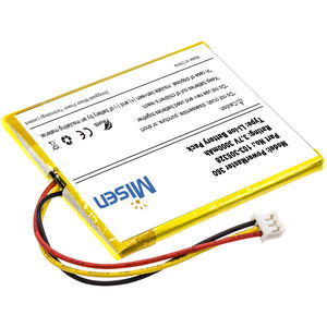 Venta al por mayor Misen PowerMaster 360 PowerMaster 360R reemplazo 3,7 V 3000mAh batería de iones de litio para sistema de alarma Visonic - Product Image 2