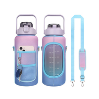 Manchon de bouteille d'eau en néoprène personnalisable sacs isothermes pour bouteilles de gallon couvercle d'isolation d'usine pour boissons chaudes et froides