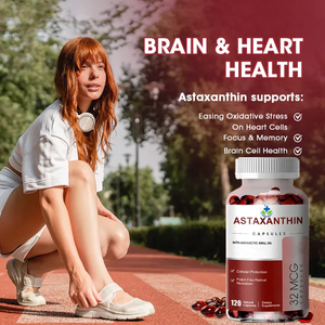 Cápsulas Blandas de Aceite de Astaxantina Ausreson, Suplemento para el Cuidado de la Piel, 12 mg de Astaxantina en Cápsulas Blandas para el Sistema Inmunológico y la Piel - Product Image 5