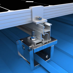 Estantería solar de techo de estaño trapezoidal de alta resistencia Sistema de montaje en techo de panel solar Premium - Product Image 6