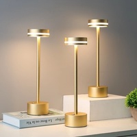 Lampe de table LED en forme de poutre en I, style rétro minimaliste en métal, pour chevet, veilleuse, ornement, lampe d'ambiance, salon et salle à manger