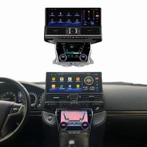 เครื่องเล่นมัลติมีเดียในรถยนต์ระบบ Android 13 ขนาด 16.2 นิ้ว พร้อมจอ LCD เต็มรูปแบบ อัพเกรดแผงควบคุมแอร์ สำหรับรถยนต์โตโยต้าแลนด์ครุยเซอร์ LC200 ปี 2016-2021 - Product Image 1
