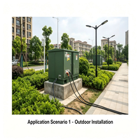 Poste de transformateur mobile compact trois phases 132 kV 40 MVA MSS-40-132 entièrement personnalisable, transportable sur remorque, monté sur châssis, à bain d'huile