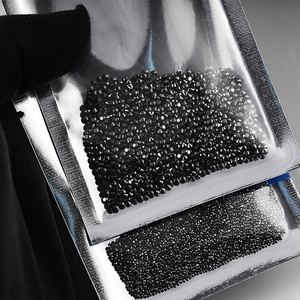 Moissanita Suelta al por Mayor, Tamaño Pequeño 0.8-2.9mm, Forma Melee Negra, Calidad VVS, Certificado GRA.<span class=keywords><strong>Black</strong></span>, Sintética de Laboratorio - Product Image 2