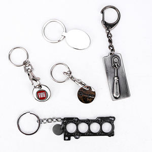 Desent conception libre de gros logo personnalisé blanc Vintage Motel porte-clés chambre d'hôtel voiture porte-clés pour la promotion - Product Image 3