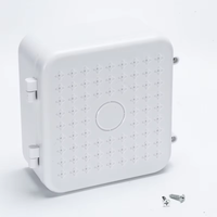 Boîtier de connexion étanche pour caméra CCTV extérieure en plastique ABS, boîtier de sécurité résistant aux intempéries, blanc