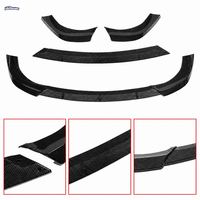 Kit de modification sport en trois parties pour lèvre de pare-chocs avant ABS pour Jeep Grand Cherokee SRT 2014 à 2021