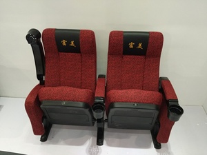 Chaise de cinéma pliable, chaises de cinéma 3D de luxe bon marché de Chine, théâtre avec porte-gobelet, chaises de cinéma modernes d'occasion, prix de vente - Product Image 3