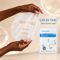 Masque en feuille d'acide hyaluronique puissant hydratant, affinant les pores, anti-âge