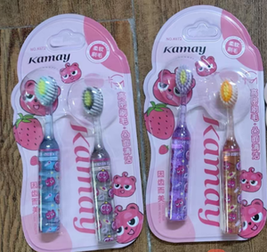 Brosse à dents pour enfants mignonne avec poils souples, brosse à dents pour enfants, brosse à dents pour enfants en cristal, brosse à dents pour bébé, brosse à dents souple - Product Image 5