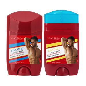 Desodorante Antitranspirante Orgánico Personalizado en Barra para Hombre, Venta al por Mayor, Cero Residuos, Antibacterial Natural por 48H para Todo el Cuerpo OEM - Product Image 1