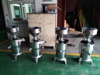 Broyeur commercial automatique de soja 1.5 KW Gelée de tofu au lait de soja Peau de tofu Fabrication de feuilles de tofu-Machines de traitement des produits à base de haricots