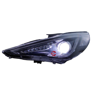 Faro Delantero LED <span class=keywords><strong>para</strong></span> <span class=keywords><strong>Hyundai</strong></span> <span class=keywords><strong>Sonata</strong></span> 8ª Generación 2011 2012 2013 2014 <span class=keywords><strong>2015</strong></span> Ensamblaje de Faro <span class=keywords><strong>Accesorios</strong></span> de Luz Frontal - Product Image 4