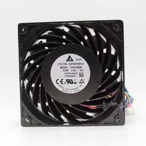 Ventilateur Violent Authentique Delta THA1248BE 12CM 12038 Booster 48V Cadre en Aluminium 2.5A Ventilateur de Refroidissement Authentique Delta THA1248BE Violent - Product Image 1