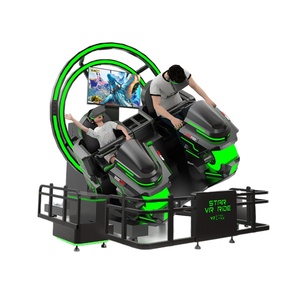 Entretenimiento Star VR Ride 2 asientos simulador de vuelo máquina de juego VR despegar motocicleta en realidad <span class=keywords><strong>virtual</strong></span> <span class=keywords><strong>SIM</strong></span> Racing cockpit - Product Image 4