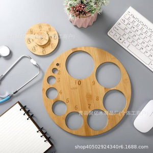 Modèle de position fœtale en bambou, planche ronde en bois, outil pédagogique pour la dilatation cervicale, outil d'enseignement médical - Product Image 4