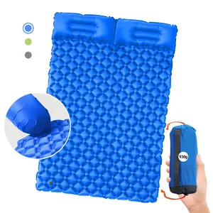 lightweight Compact Air Mattress inflating foam sleeping pad blanket waterproof Outdoor Camping Equipment