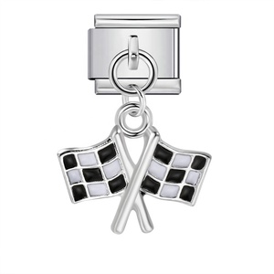 Hot Sales Fashion <b>Animal</b> Passport Bow Italian Charm Pendant Link Fit 9mm Stainless Steel Jewelry Bracelet Making DIY Beads Gift - Product Image 3