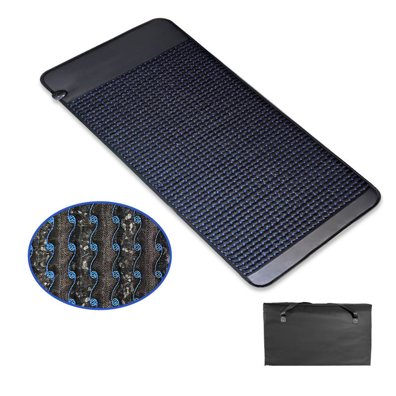 ORANGLES OEM/ODM PEMF Crystal Therapy Mat | 1-30Hz Adjustable Frequency with Korean Amethyst & Bio Rainbow Infrared Heating – Full Body Wellness Mat for Pain Relief & Relaxation (Qatar) - detailed closeup view - illustrating benefits - Image 3 of 6 | created for all | Shop OEM/ODM PEMF Crystal Therapy Mat | 1-30Hz Adjustable Frequency with Korean Amethyst & Bio Rainbow Infrared Heating – Full Body Wellness Mat for Pain Relief & Relaxation (Qatar) North Carolina | Free Shipping ORANGLES