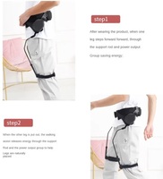 Exosquelette pour pieds hémiplégiques, exosquelette pour membres inférieurs, exosquelette pour le levage des jambes, exosquelette pour l'assistance à la marche, équipement de remise en forme pour le bas du corps