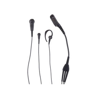 Kit de Auricular Inalámbrico de 3 Hilos PMLN5097 Negro con Micrófono de Solapa y PTT <span class=keywords><strong>Oculto</strong></span> para Radios MOTOTRBO GP328D P8200 - Product Image 5