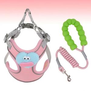 Nuevo Conjunto de Arnés y Correa para Perro 2025, Arnés de Malla Suave Antitirones, Chaleco Reflectante Ajustable para Cachorros, para Perros Pequeños, Medianos y Grandes - Product Image 6