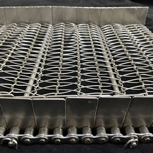 Sabuk Kawat Spiral Logam Anyaman Keseimbangan Penggerak Rantai Baja Tahan Karat 304 Suhu Tinggi untuk Oven Roti - Product Image 6