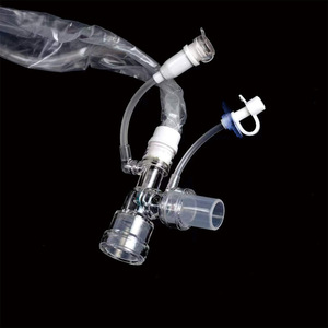 สายสวนดูดเสมหะแบบปิดชนิดใช้แล้วทิ้ง Del Disposable รุ่น F12F14 ขนาดมาตรฐานสำหรับผู้ใหญ่ แบบตรง รุ่น DRMXP01 ใช้ครั้งเดียว ฆ่าเชื้อด้วยเอทิลีนออกไซด์ - Product Image 1