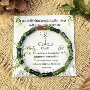 Natural Stone <b>Bracelet</b> Colorful Glass Beaded Inner Strength Professional Small MOQ Welcome Custom Design - Product Image 2