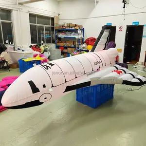 Рекламная подсветка, надувная ракета, надувной самолет, модель самолета для украшения