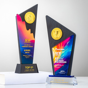 Crystal Trophy Laser Engraved Digital Printing Durable Award Supplies Business <b>Gifts</b> - Product Image 1