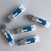 Fresa de extremo CNC Iscar EC-D6 10-22C10H72 IC903 de un solo filo, 30° de hélice, HRC 60, aleación de tungsteno-cobalto, 20mm, OEM/ODM, recubrimiento PVD para fresado