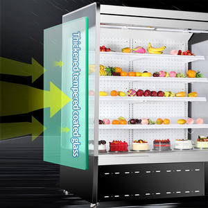 Congélateur de supermarché à économie d'énergie, présentoir de légumes, congélateur sur pied pour réfrigérateur <span class=keywords><strong>américain</strong></span> à usage Commercial - Product Image 4