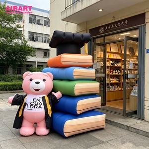 Set de Graduación Inflable Personalizado con Oso, <span class=keywords><strong>Libros</strong></span> y Birrete para Ceremonia de Graduación - Product Image 5